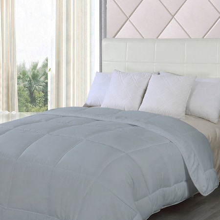 Down Alternative Comforter - Twin - Silver